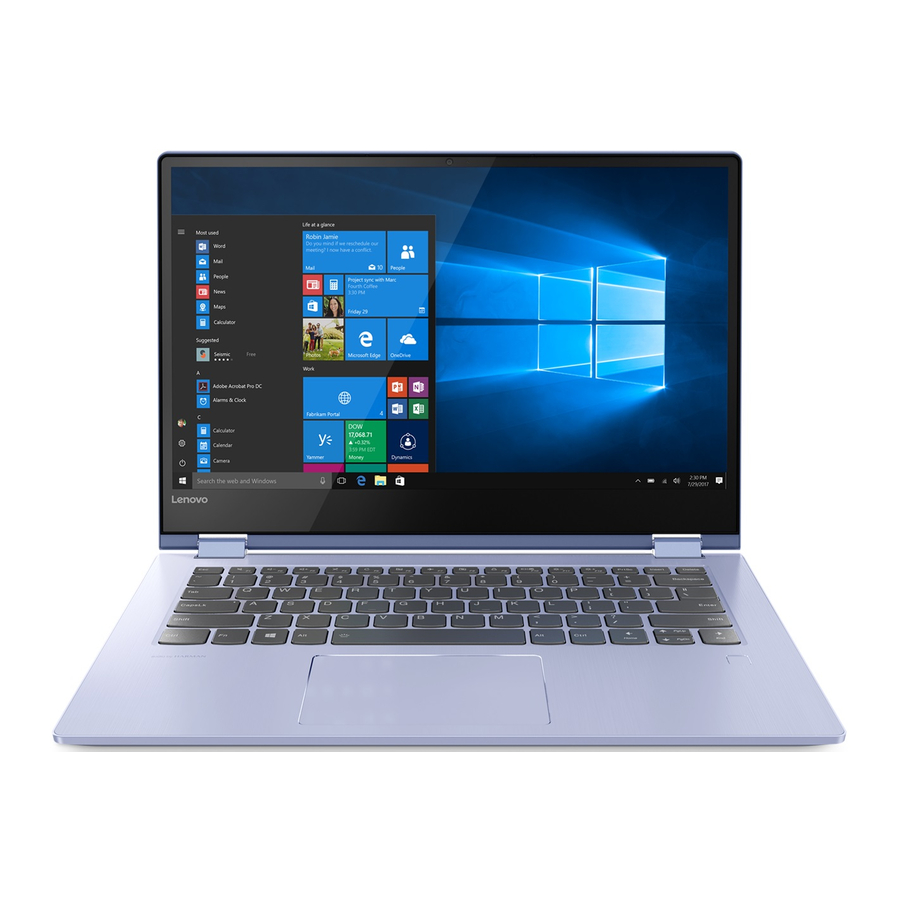 Lenovo YOGA 530, YOGA 530-14IKB, YOGA 530-14ARR Manual