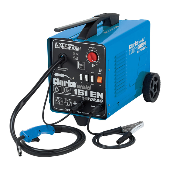 Clarke 151EN Operating & Maintenance Manual