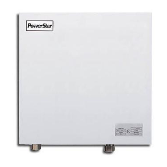 PowerStar PS19T Installation Manual And Owner's Manual