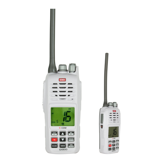 GME G-Com GX800 Instruction Manual