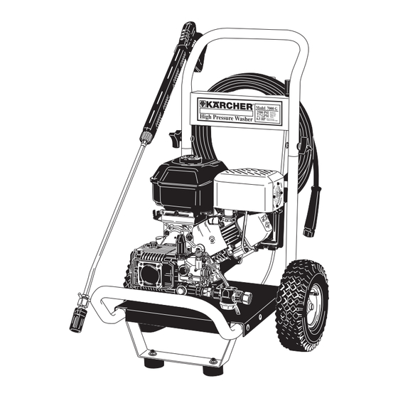 Kärcher K7000G Operator's Manual