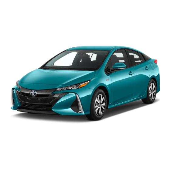 Toyota PRIUS PRIME 2018 Quick Reference Manual