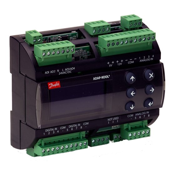 Danfoss AK-PC 572 Installation Manual