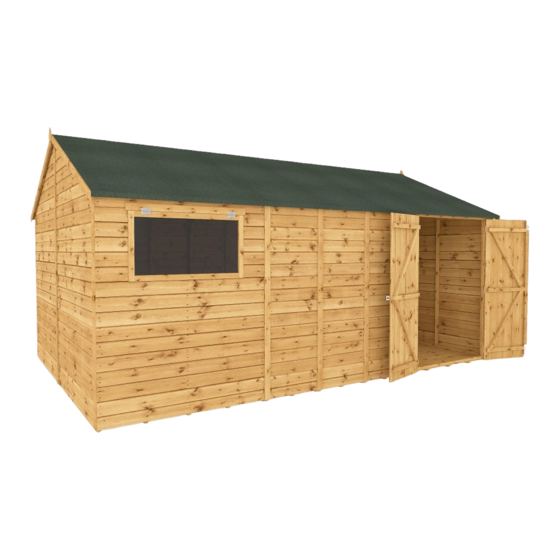 Mercia Garden Products 01PTSHPWOR1010DDOW-V4 Manuals