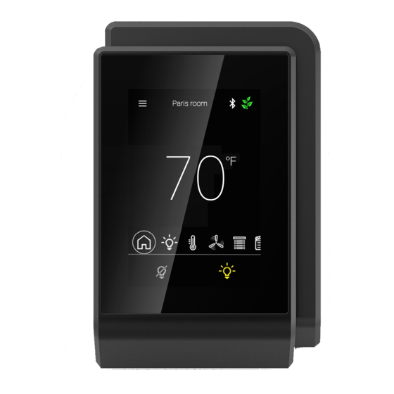 Distech Controls Allure UNITOUCH Instruction Manual