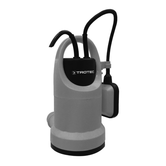 Trotec TWP 4006 E Operating Manual