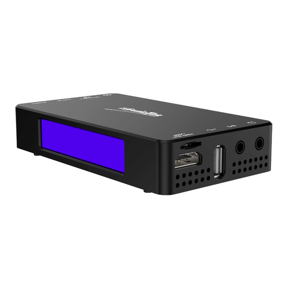 User Manuals: ZowieTek ZowieBox Video Encoder/Decoder