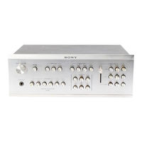 Sony SB-3335 Audio System Selector Manuals