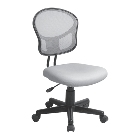 OSP Home Furnishings EM39800 Assembly Instructions