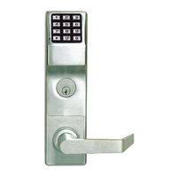 Alarm Lock DL6500 Programming Instructions Manual