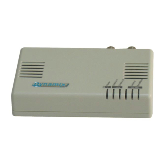 Dynamix  HP-30 Coax User Manual