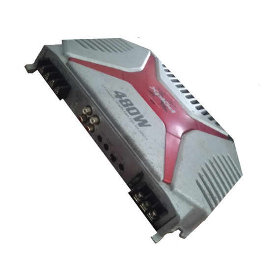 Sony XM-280GTX Operating Instructions Manual