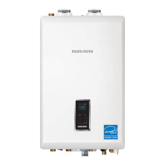 Navien NCB-150E Quick Installation Manual