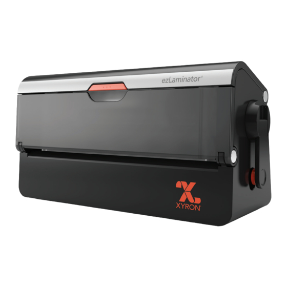 Xyron ezLaminator User Manual