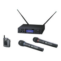 Audio Technica AEW-T5400
AEW-T3300
AEW-T6100
AEW-T4100 User Information