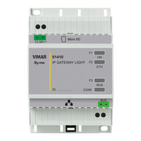 Vimar By-me Quick Manual