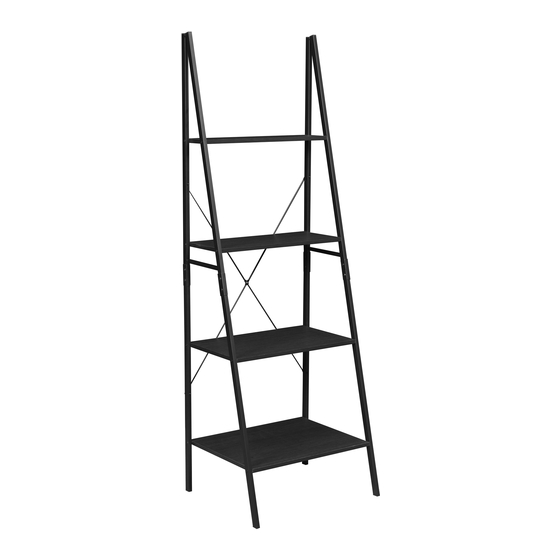 Niche SOHO 72 LADDER BOOKCASE NSBC7224 Assembly Instructions