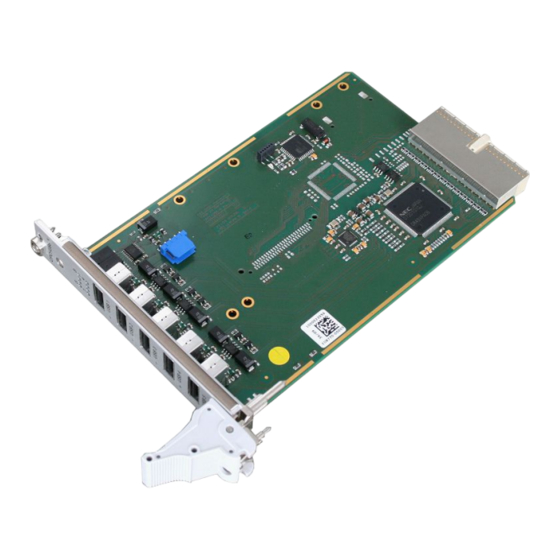 ESD CPCI-USB-5 Hardware Manual