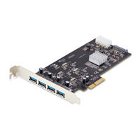 Startech.com P5Q4A-USB-CARD Quick Start Manual