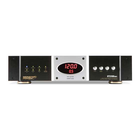 Monster Power Signature HTS 5100 MKII Bedienungsanleitung