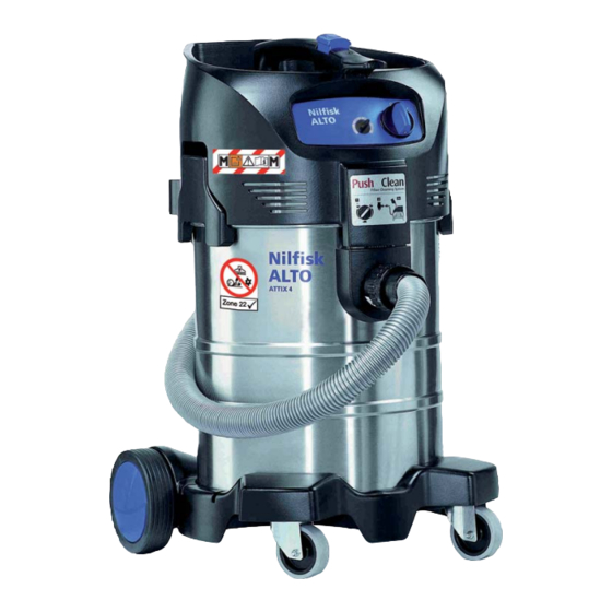 Nilfisk-ALTO ATTIX 40-0M PC TYPE 22 Quick Start Manual