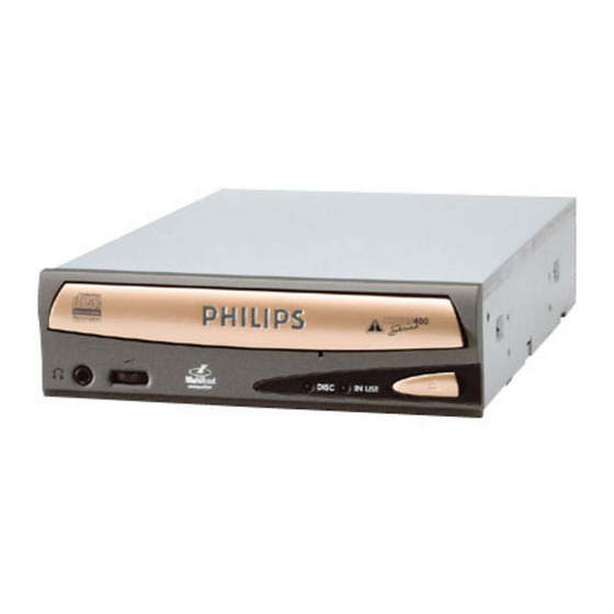 Philips PCRW404K/17 Manuals