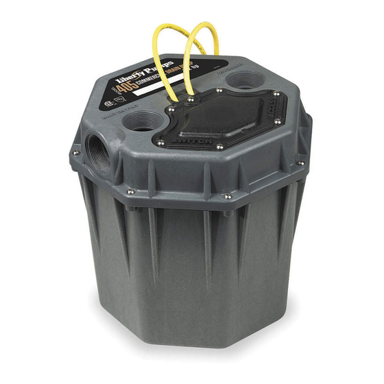 Liberty Pumps 404 Installation Manual