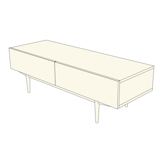 CB2 Platform Coffee Table Assembly Manual