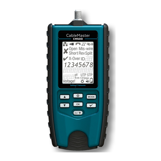 Softing CableMaster CM500 User Manual