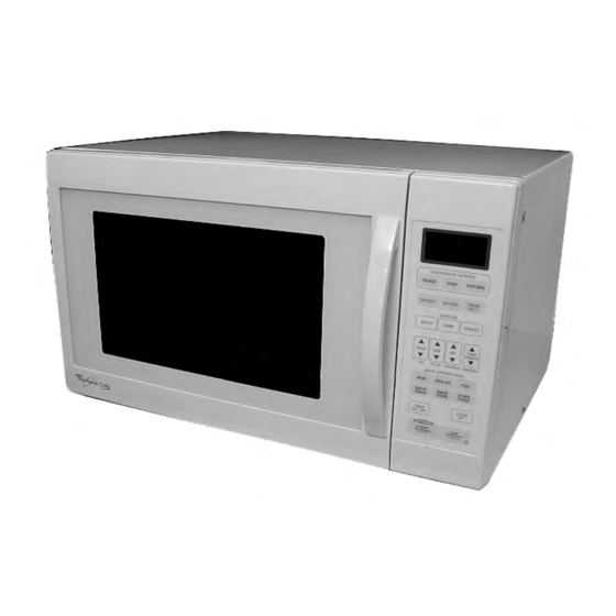 Whirlpool GM8155XJB Job Aid