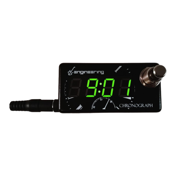 DS Guitar Engineering Chronograph User Manual