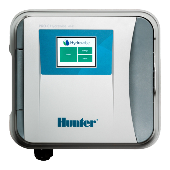Hunter Hydrawise HC Software Manual
