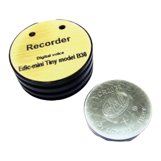 EDIC-mini Tiny B30 series Short Operating Instructions