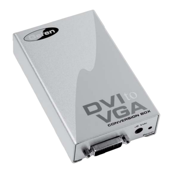 Gefen DVI-2-VGA User Manual