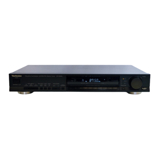 Technics ST-G560L Service Manual