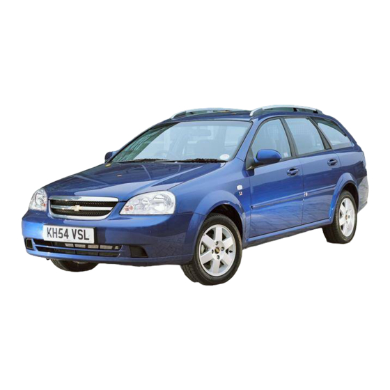 Chevrolet LACETTI Specifications