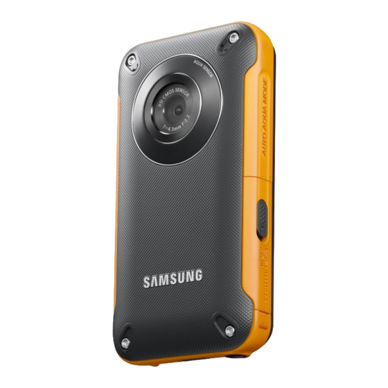 Samsung W300 HD Sports Camcorder Manuals