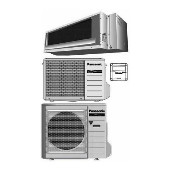 Panasonic CS-E10JD3EA Service Manual