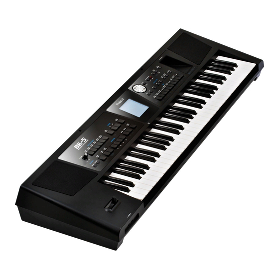 Roland BK-5 Owner's Manual