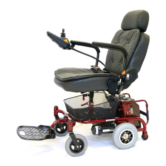 Shoprider XtraLite Jiffy UL7WR-10 Manuals