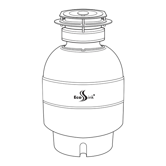 EcoSink FWD-030S Owner's Manual