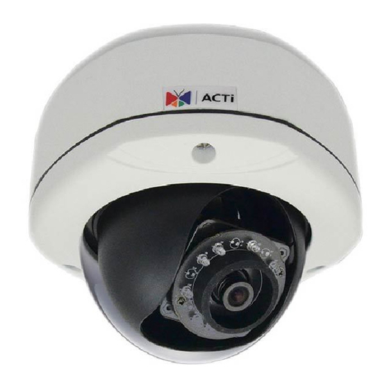 ACTi E79 Hardware Manual