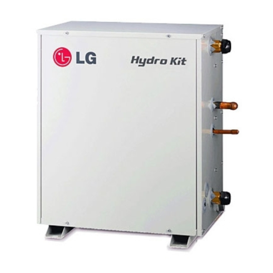 LG Hydro Kit ARNH10GK2A4 Installation Manual