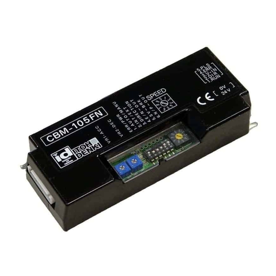 ITOH DENKI Power Moller 24 CBM-105FN Manual