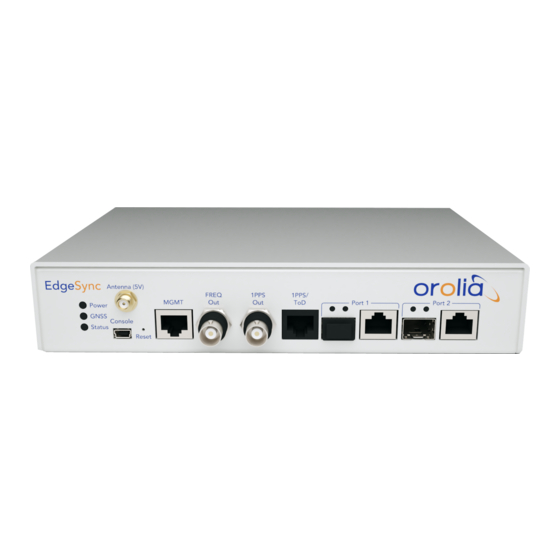 Orolia EdgeSync User Manual