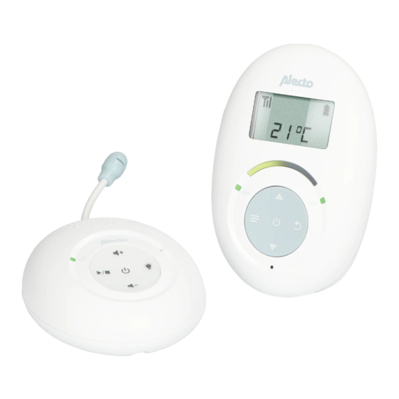 Alecto DBX120 Manual