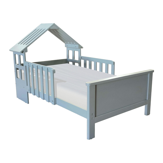 Little Partners LIL' HOUSE TODDLER BED Manual