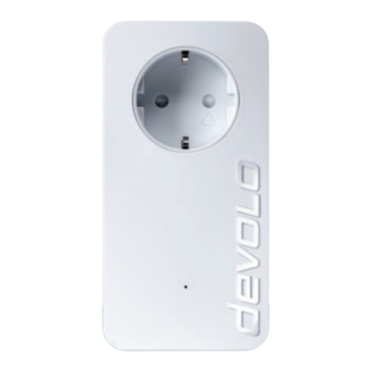 Devolo dLAN 550 duo+ Installation Manual