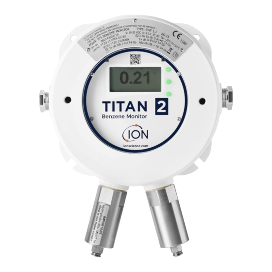 ion science TITAN 2 Instrument User Manual