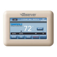 Observer TSTAT0101SC Owner's Manual